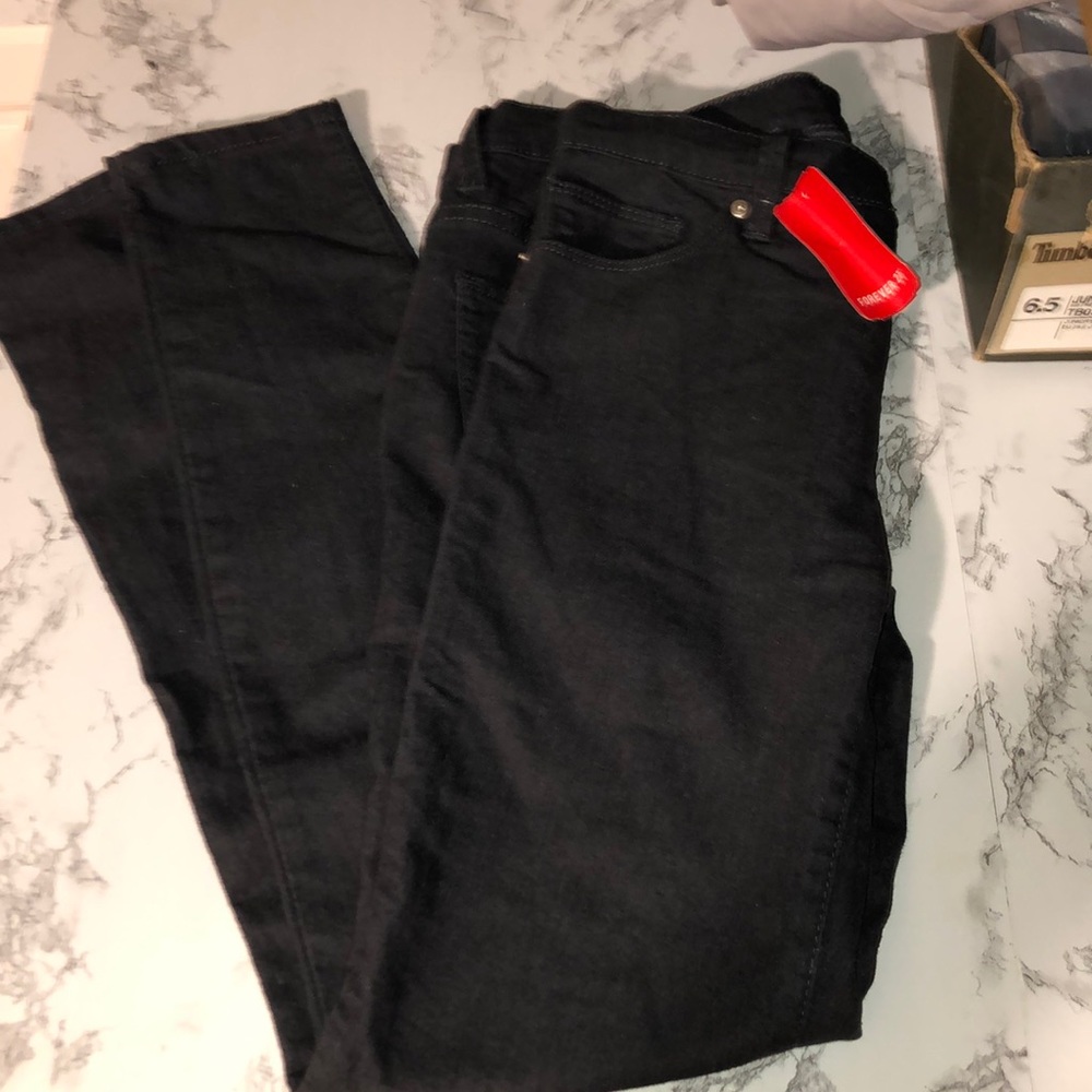 Dark gray jeans